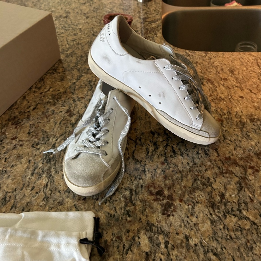 Golden Goose size 37 never worn. Limited Edition Neiman Marcus - Picture 5 of 5